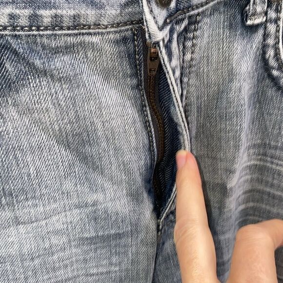 INC International Concepts Mens Berlin Slim Strait Gray Light Wash Jeans 32 x 30 - Picture 6 of 13